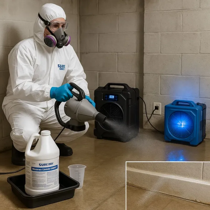 Sanitization and Odor Removal process in Trenton, FL